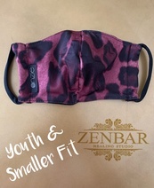 Leopard Plum - Fashion Masks Burlington by Zenbar