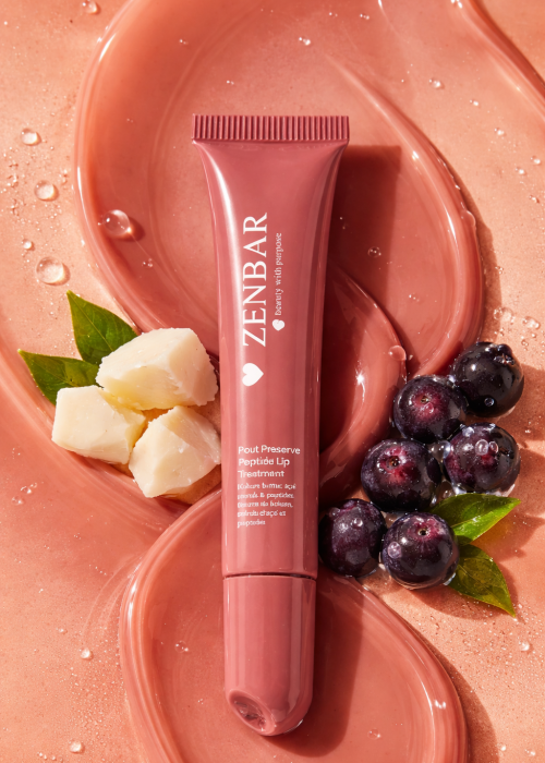 Zenbar lip treatment with natural ingredients